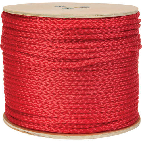 Braided Red Rope, Polypropylene, 500' EastCoast Offshore Supplies