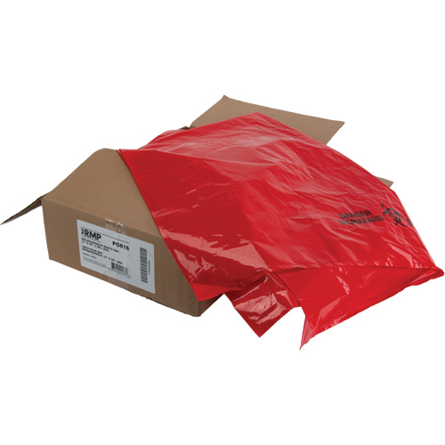 Sacs &agrave; d&eacute;chets, Biorisque, 50" lo x 37" la, 2 mils EastCoast Offshore Supplies