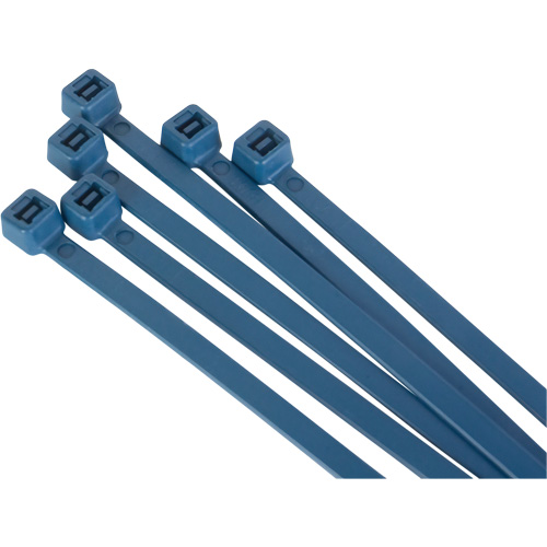 Attache-c&acirc;bles d&eacute;tectables par d&eacute;tecteur de m&eacute;taux, 15" lo, R&eacute;sistance &agrave; la traction 120 lb EastCoast Offshore Supplies