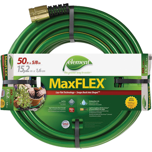 Element&reg; MaxFlex&reg; Hose, Copolymer, 5/8" dia. x 50' EastCoast Offshore Supplies
