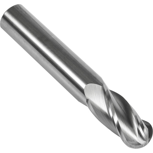 S238 30° Ball Nose End Mill, 1/16" Dia., 1-1/2" L, 4 Flutes, 1/8" Shank, Carbide EastCoast Offshore Supplies