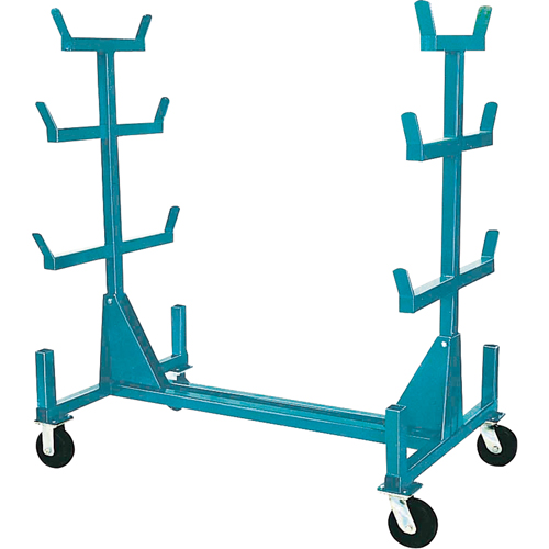 Supports mobiles pour tuyaux & barres, Acier, 34" la x 61" p x 58" h, Capacit&eacute; de 1000 lb EastCoast Offshore Supplies
