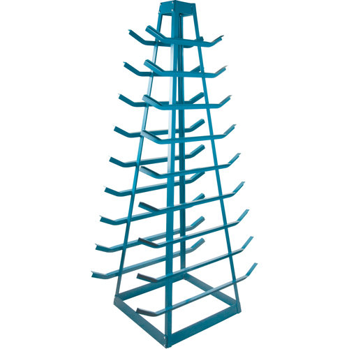 Supports pour tuyaux - Rangement horizontal, Horizontal, 9 Niveaux, 18" la x 40" p x 84" h, 1800 lb Cap. EastCoast Offshore Supplies