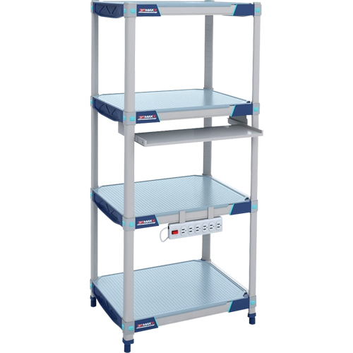 MetroMax i&reg; Shelves, 24" W x 24" D, 800 lbs. Capacity EastCoast Offshore Supplies