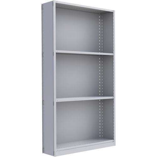 Interlok Shelving Unit, Steel, Boltless, 450 lbs. Capacity, 48" W x 88" H x 24" D EastCoast Offshore Supplies
