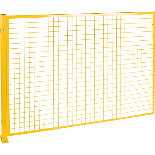 Mesh Style Perimeter Guard, 4' H x 8' W, Yellow EastCoast Offshore Supplies