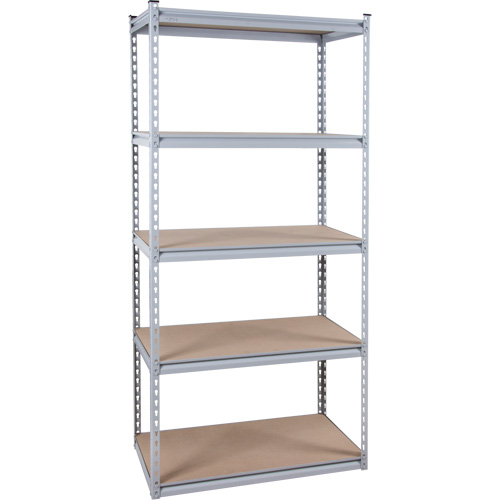 Heavy-Duty Shelving, Steel, Boltless, 1200 lbs. Capacity, 36" W x 72" H x 18" D EastCoast Offshore Supplies