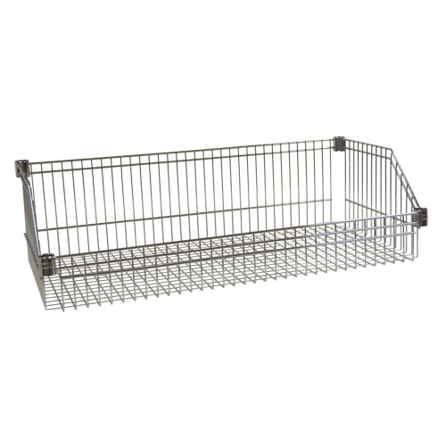 Panier-tablette en treillis m&eacute;tallique, 18" la x 48" p, Capacit&eacute; de 400 lb EastCoast Offshore Supplies
