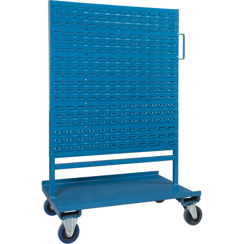 Bin/Pegboard Combo Rack, Double-sided, 38" W x 24-1/2" D x 55" H EastCoast Offshore Supplies