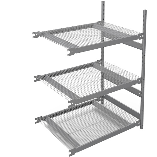 Wide Span Storage Shelving, Steel, Boltless, 1340 lbs. Capacity, 42" W x 60" H x 32" D EastCoast Offshore Supplies