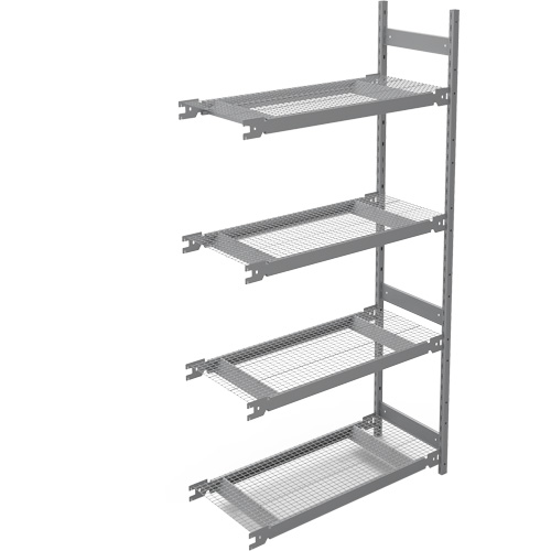 Wide Span Storage Shelving, Steel, Boltless, 1340 lbs. Capacity, 42" W x 84" H x 18" D EastCoast Offshore Supplies