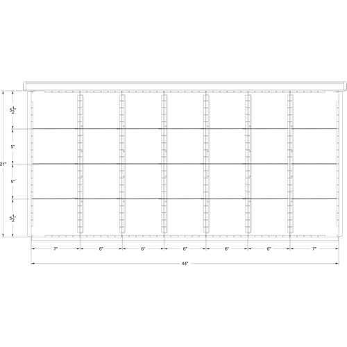 Cabinet d'entreposage &agrave; tiroirs int&eacute;gr&eacute; Interlok EastCoast Offshore Supplies