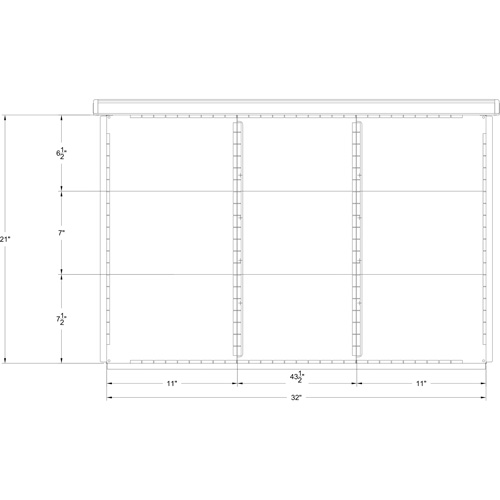 Cabinet d'entreposage &agrave; tiroirs int&eacute;gr&eacute; Interlok EastCoast Offshore Supplies