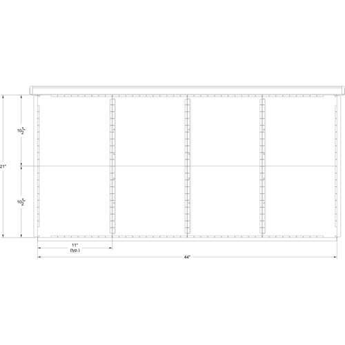 Cabinet d'entreposage &agrave; tiroirs int&eacute;gr&eacute; Interlok EastCoast Offshore Supplies