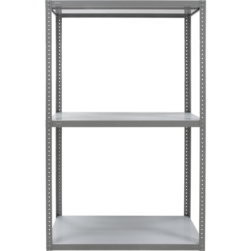 Heavy-Duty Shelving, Steel, Bolted, 3000 lbs. Capacity, 36" W x 72" H x 24" D EastCoast Offshore Supplies