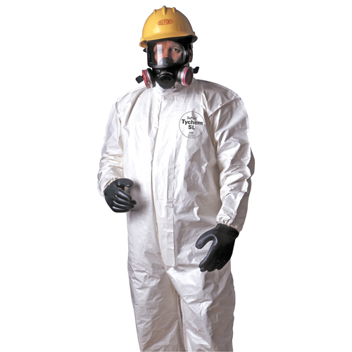 Combinaisons Tychem 4000, Grand, Blanc EastCoast Offshore Supplies