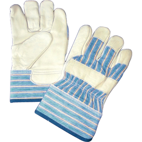 Gants doubl&eacute;s, Taille unique, Paume en Cuir fleur de vache, Doublure en Molleton de coton EastCoast Offshore Supplies