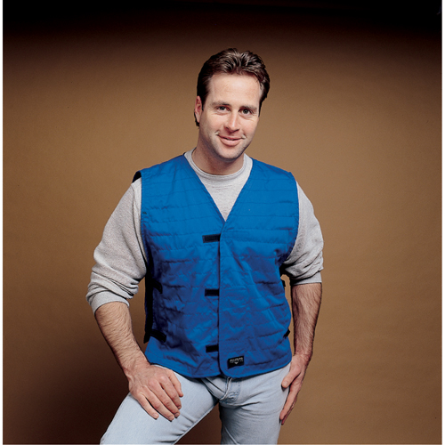 Cooling Vests With Insert Pockets, Large, Royal Blue EastCoast Offshore Supplies