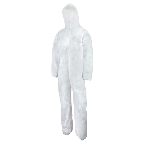 Heavy Weight Coveralls, Medium, White, Polypropylene EastCoast Offshore Supplies