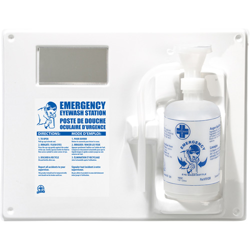 Eyewash Station - Single Station With Empty Bottle EastCoast Offshore Supplies