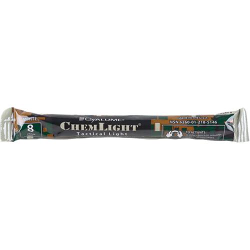 6" Cyalume&reg; Lightsticks, White, 8 hrs. Duration EastCoast Offshore Supplies