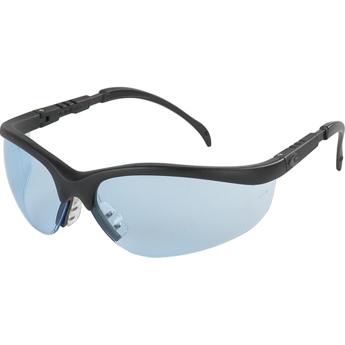 Lunettes de s&eacute;curit&eacute; Klondike, Lentille Bleu p&acirc;le, Anti-&eacute;gratignures, R&eacute;pond ou surpasse la norme CSA Z94.3 EastCoast Offshore Supplies