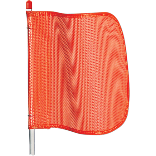Tiges d'avertissement pour usage g&eacute;n&eacute;ral, Fixation Filet&eacute;, Hauteur 5', Orange EastCoast Offshore Supplies