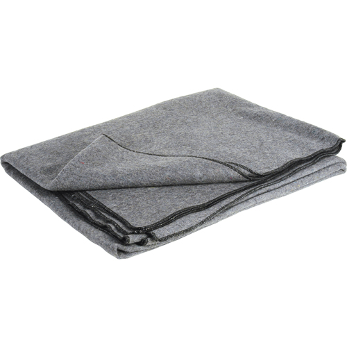 Flame-Resistant Wool Blanket, Wool, 84"L x 66"W EastCoast Offshore Supplies