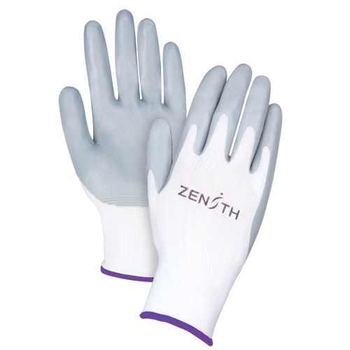 Lightweight Breathable Coated Gloves, 6/X-Small, Foam Nitrile Coating, 13 Gauge, Polyester Shell EastCoast Offshore Supplies
