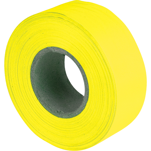 Flagging Tape, 1.2" W x 150' L, Fluorescent Yellow EastCoast Offshore Supplies