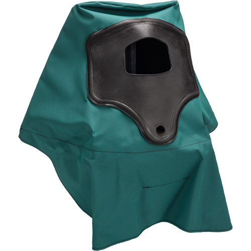 Abrasi-Blast Supplied-Air Respirator Waist-Length Hood, Medium, Soft Top, Single Shroud EastCoast Offshore Supplies