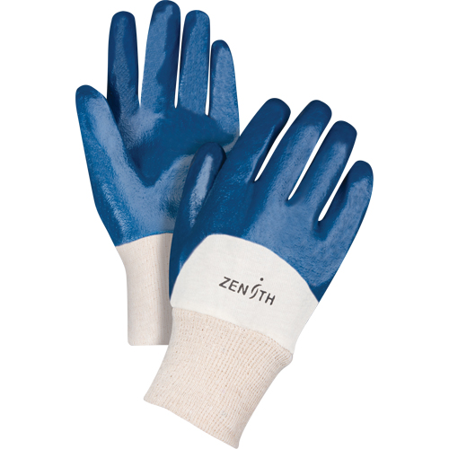 Gants &agrave; doublure interlock de poids moyen, 8/Moyen, R&ecirc;vetement Nitrile, Enveloppe en Coton EastCoast Offshore Supplies