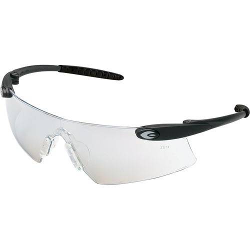 LUNETTES,DESPERADO,MONTNOIR CLR,I/O LENT MIROIR, Lentille Miroir int&eacute;rieur/ext&eacute;rieur, Anti-&eacute;gratignures, ANSI Z87+/R&eacute;pond ou surpasse la norme CSA Z94.3 EastCoast Offshore Supplies