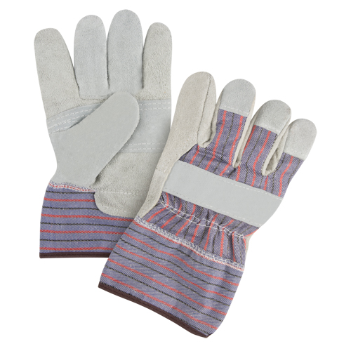 Gants d'ajusteur &agrave; paume renforc&eacute;e de premi&egrave;re qualit&eacute;, Grand, Paume en Cuir de vache refendu, Doublure en Coton EastCoast Offshore Supplies