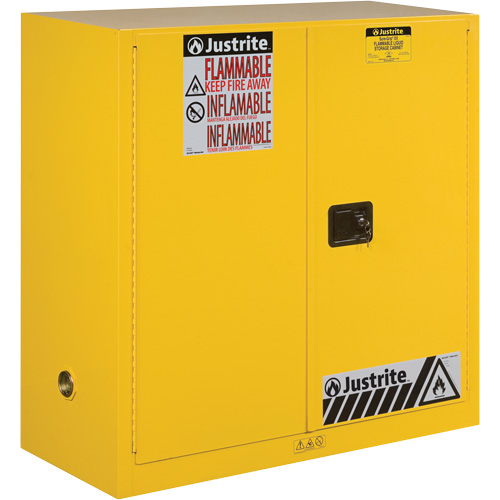 Armoires Sure-Grip EX pour produits inflammables, 30 gal., 2 Porte(s), 43" La x 44" h x 18" p EastCoast Offshore Supplies