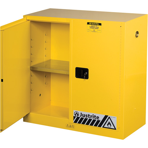 Armoires Sure-Grip EX pour produits inflammables, 30 gal., 2 Porte(s), 43" La x 44" h x 18" p EastCoast Offshore Supplies