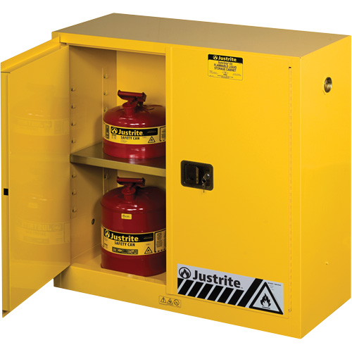 Armoires Sure-Grip EX pour produits inflammables, 30 gal., 2 Porte(s), 43" La x 44" h x 18" p EastCoast Offshore Supplies