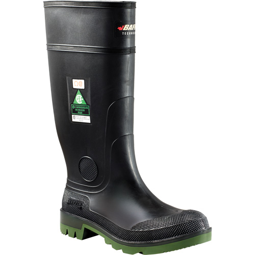 Bottes industrielles tout temps Enduro, Caoutchouc, Embout Acier, Pointure 8, Semelle R&eacute;sistant aux perforations EastCoast Offshore Supplies