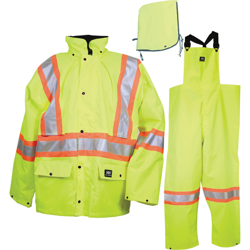 Habit pour temp&ecirc;te compacts Waverley, Nylon, Petit, Jaune lime haute visibilit&eacute; EastCoast Offshore Supplies