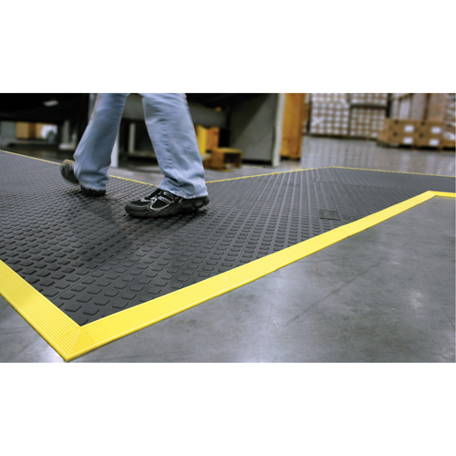 Rejuvenator Connect No. 502 Matting, Polyurethane, 3' W x 3' L, 5/8" Thick, Black EastCoast Offshore Supplies