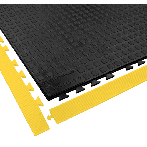 Rejuvenator Connect No. 502 Matting, Polyurethane, 3' W x 3' L, 5/8" Thick, Black EastCoast Offshore Supplies