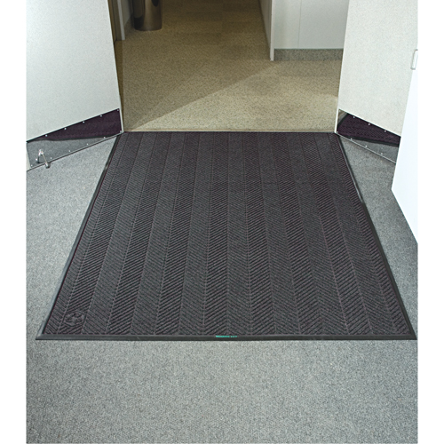 Waterhog&reg; Eco Elite Matting, Wiper/Scraper, 6' x 20' x 3/8", Grey Ash EastCoast Offshore Supplies