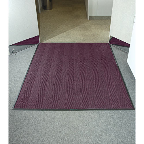 Waterhog&reg; Eco Elite Matting, Wiper/Scraper, 4' x 6' x 3/8", Maroon EastCoast Offshore Supplies