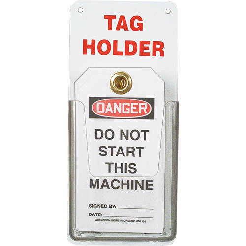 Tag Holder EastCoast Offshore Supplies