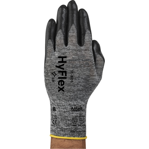 Gants Hyflex 11-801, 7/Petit, R&ecirc;vetement Mousse de nitrile, Calibre 15, Enveloppe en Nylon EastCoast Offshore Supplies