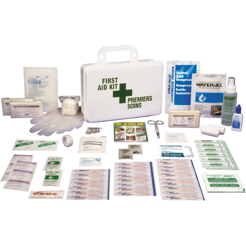 Trousses de premiers soins pour soudeurs, Dispositif m&eacute;dical Classe 1, Boîte en plastique EastCoast Offshore Supplies