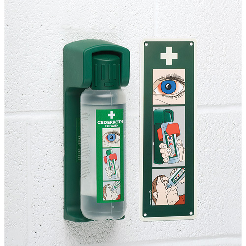Support mural pour solution ophtalmique Cederroth EastCoast Offshore Supplies