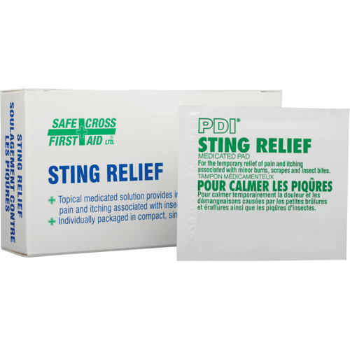 Tampons AfterBite pour le soulagement des piqûres d'insectes EastCoast Offshore Supplies