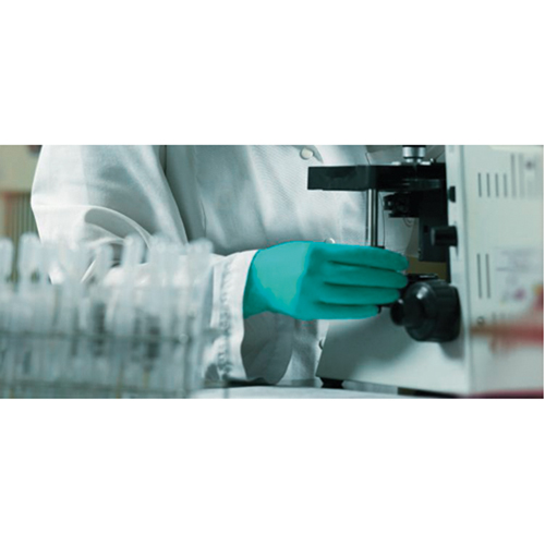 TouchNTuff Disposable Gloves, 7, Nitrile, 5-mil, Powdered, Green EastCoast Offshore Supplies