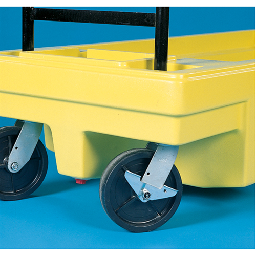 Chariots Poly-Spillcart, 66,5" lo x 29" la x 43,9" h, Cap. de d&eacute;versement 57 gal. US EastCoast Offshore Supplies